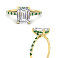 Thumbnail 83 - cathedral-hidden-halo-emerald-cut-emerald-ring-in-yellow-gold-FD9788EMRGEMGR-NL-YG