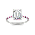 Thumbnail 49 - cathedral-hidden-halo-emerald-cut-pink-sapphire-ring-in-white-gold-FD9788EMRGSADRPI-NL-WG