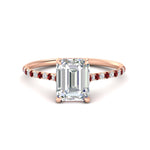 Load image into Gallery viewer, cathedral-hidden-halo-emerald-cut-ruby-ring-in-rose-gold-FD9788EMRGRUDR-NL-RG

