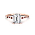 Thumbnail 32 - cathedral-hidden-halo-emerald-cut-ruby-ring-in-rose-gold-FD9788EMRGRUDR-NL-RG