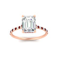 Thumbnail 34 - cathedral-hidden-halo-emerald-cut-ruby-ring-in-rose-gold-FD9788EMRGRUDR-NL-RG