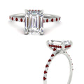 Thumbnail 58 - cathedral-hidden-halo-emerald-cut-ruby-ring-in-white-gold-FD9788EMRGRUDR-NL-WG