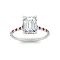 Thumbnail 59 - cathedral-hidden-halo-emerald-cut-ruby-ring-in-white-gold-FD9788EMRGRUDR-NL-WG