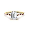 Thumbnail 87 - cathedral-hidden-halo-emerald-cut-ruby-ring-in-yellow-gold-FD9788EMRGRUDR-NL-YG