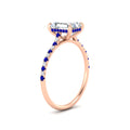 Thumbnail 20 - cathedral-hidden-halo-emerald-cut-sapphire-ring-in-rose-gold-FD9788EMRGSABL-NL-RG