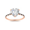 Load image into Gallery viewer, cathedral-hidden-halo-heart-shaped-black-diamond-ring-in-rose-gold-FD9788HTRGBLACK-NL-RG