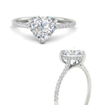 Load image into Gallery viewer, cathedral-hidden-halo-heart-shaped-diamond-ring-in-white-gold-FD9788HTR-NL-WG
