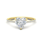 Load image into Gallery viewer, cathedral-hidden-halo-heart-shaped-diamond-ring-in-yellow-gold-FD9788HTR-NL-YG
