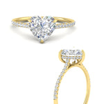 Load image into Gallery viewer, cathedral-hidden-halo-heart-shaped-diamond-ring-in-yellow-gold-FD9788HTR-NL-YG
