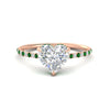 Load image into Gallery viewer, cathedral-hidden-halo-heart-shaped-emerald-ring-in-rose-gold-FD9788HTRGEMGR-NL-RG