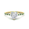 Load image into Gallery viewer, cathedral-hidden-halo-heart-shaped-emerald-ring-in-yellow-gold-FD9788HTRGEMGR-NL-YG