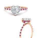 Load image into Gallery viewer, cathedral-hidden-halo-heart-shaped-pink-sapphire-ring-in-rose-gold-FD9788HTRGSADRPI-NL-RG
