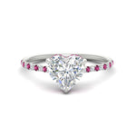 Load image into Gallery viewer, cathedral-hidden-halo-heart-shaped-pink-sapphire-ring-in-white-gold-FD9788HTRGSADRPI-NL-WG
