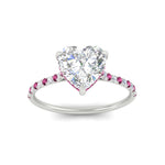 Load image into Gallery viewer, cathedral-hidden-halo-heart-shaped-pink-sapphire-ring-in-white-gold-FD9788HTRGSADRPI-NL-WG
