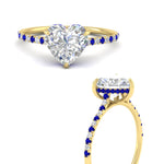Load image into Gallery viewer, cathedral-hidden-halo-heart-shaped-sapphire-ring-in-yellow-gold-FD9788HTRGSABL-NL-YG
