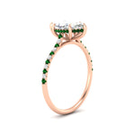 Load image into Gallery viewer, cathedral-hidden-halo-marquise-cut-emerald-ring-in-rose-gold-FD9788MQRGEMGR-NL-RG
