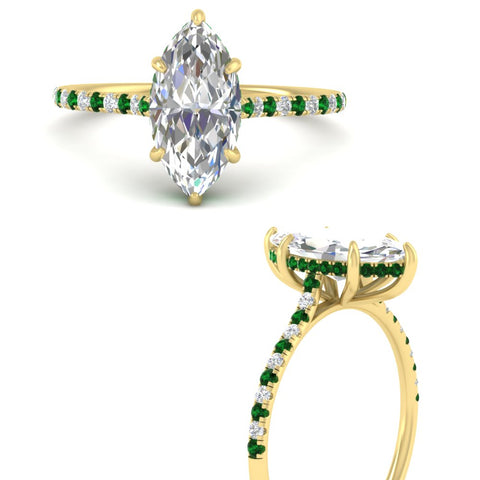 cathedral-hidden-halo-marquise-cut-emerald-ring-in-yellow-gold-FD9788MQRGEMGR-NL-YG