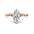 Thumbnail 11 - cathedral-hidden-halo-marquise-cut-pink-sapphire-ring-in-rose-gold-FD9788MQRGSADRPI-NL-RG