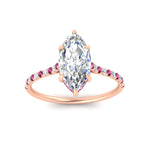 Load image into Gallery viewer, cathedral-hidden-halo-marquise-cut-pink-sapphire-ring-in-rose-gold-FD9788MQRGSADRPI-NL-RG
