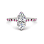 Load image into Gallery viewer, cathedral-hidden-halo-marquise-cut-pink-sapphire-ring-in-white-gold-FD9788MQRGSADRPI-NL-WG
