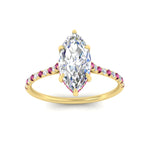 Load image into Gallery viewer, cathedral-hidden-halo-marquise-cut-pink-sapphire-ring-in-yellow-gold-FD9788MQRGSADRPI-NL-YG
