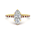 Thumbnail 89 - cathedral-hidden-halo-marquise-cut-ruby-ring-in-yellow-gold-FD9788MQRGRUDR-NL-YG
