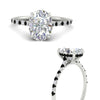 Load image into Gallery viewer, cathedral-hidden-halo-oval-shaped-black-diamond-ring-in-white-gold-FD9788OVRGBLACK-NL-WG