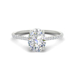 Load image into Gallery viewer, cathedral-hidden-halo-oval-shaped-diamond-ring-in-white-gold-FD9788OVR-NL-WG
