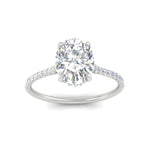 Load image into Gallery viewer, cathedral-hidden-halo-oval-shaped-diamond-ring-in-white-gold-FD9788OVR-NL-WG
