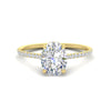 Load image into Gallery viewer, cathedral-hidden-halo-oval-shaped-diamond-ring-in-yellow-gold-FD9788OVR-NL-YG