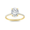 Load image into Gallery viewer, cathedral-hidden-halo-oval-shaped-diamond-ring-in-yellow-gold-FD9788OVR-NL-YG