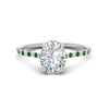 Load image into Gallery viewer, cathedral-hidden-halo-oval-shaped-emerald-ring-in-white-gold-FD9788OVRGEMGR-NL-WG