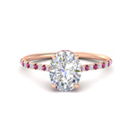 Load image into Gallery viewer, cathedral-hidden-halo-oval-shaped-pink-sapphire-ring-in-rose-gold-FD9788OVRGSADRPI-NL-RG
