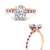 Load image into Gallery viewer, cathedral-hidden-halo-oval-shaped-pink-sapphire-ring-in-rose-gold-FD9788OVRGSADRPI-NL-RG