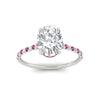 Load image into Gallery viewer, cathedral-hidden-halo-oval-shaped-pink-sapphire-ring-in-white-gold-FD9788OVRGSADRPI-NL-WG