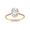 Load image into Gallery viewer, cathedral-hidden-halo-oval-shaped-pink-sapphire-ring-in-yellow-gold-FD9788OVRGSADRPI-NL-YG