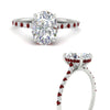 Load image into Gallery viewer, cathedral-hidden-halo-oval-shaped-ruby-ring-in-white-gold-FD9788OVRGRUDR-NL-WG