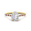 Load image into Gallery viewer, cathedral-hidden-halo-oval-shaped-ruby-ring-in-yellow-gold-FD9788OVRGRUDR-NL-YG