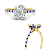 Load image into Gallery viewer, cathedral-hidden-halo-oval-shaped-sapphire-ring-in-yellow-gold-FD9788OVRGSABL-NL-YG
