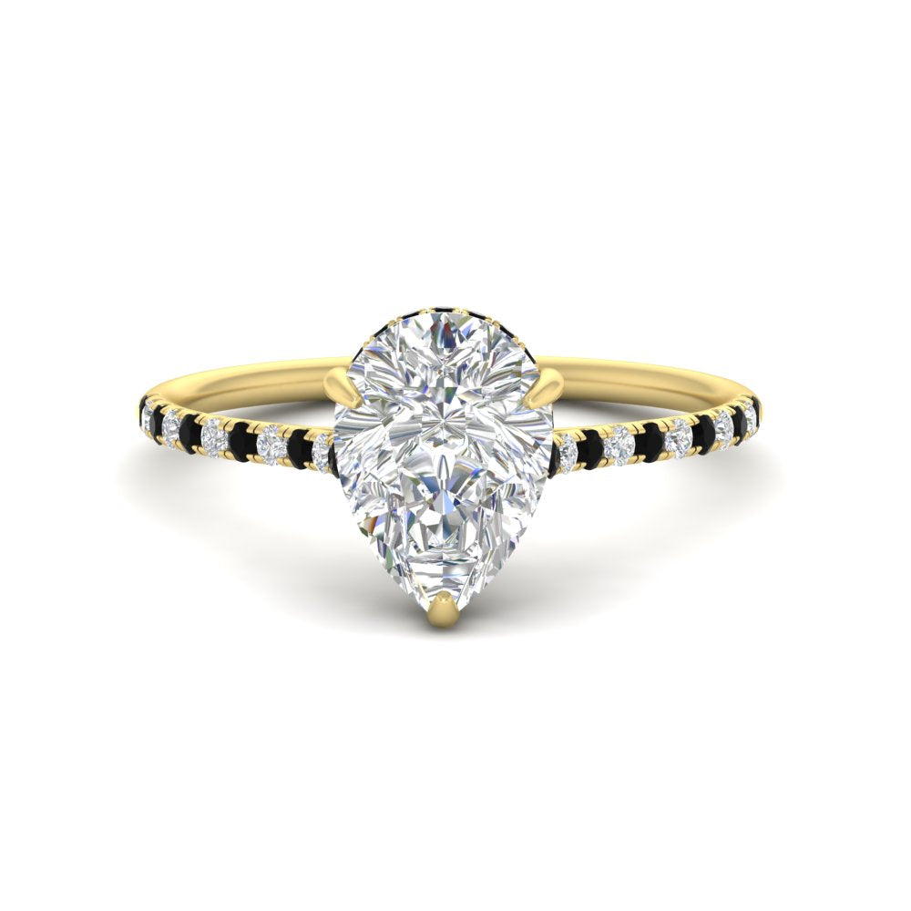 cathedral-hidden-halo-pear-shaped-black-diamond-ring-in-yellow-gold-FD9788PERGBLACK-NL-YG
