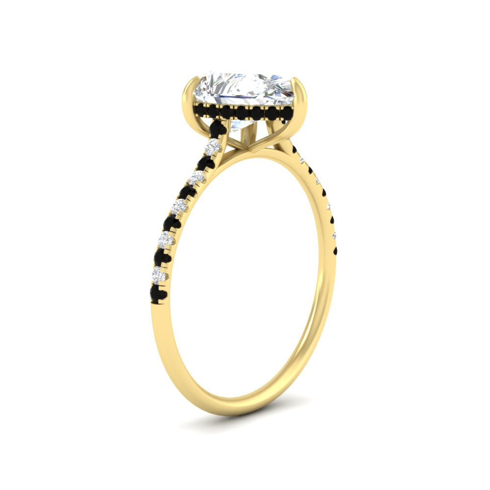 cathedral-hidden-halo-pear-shaped-black-diamond-ring-in-yellow-gold-FD9788PERGBLACK-NL-YG