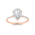 Load image into Gallery viewer, cathedral-hidden-halo-pear-shaped-diamond-ring-in-rose-gold-FD9788PER-NL-RG
