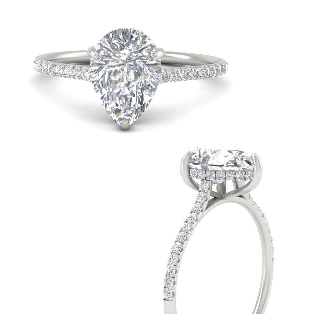 cathedral-hidden-halo-pear-shaped-diamond-ring-in-white-gold-FD9788PER-NL-WG