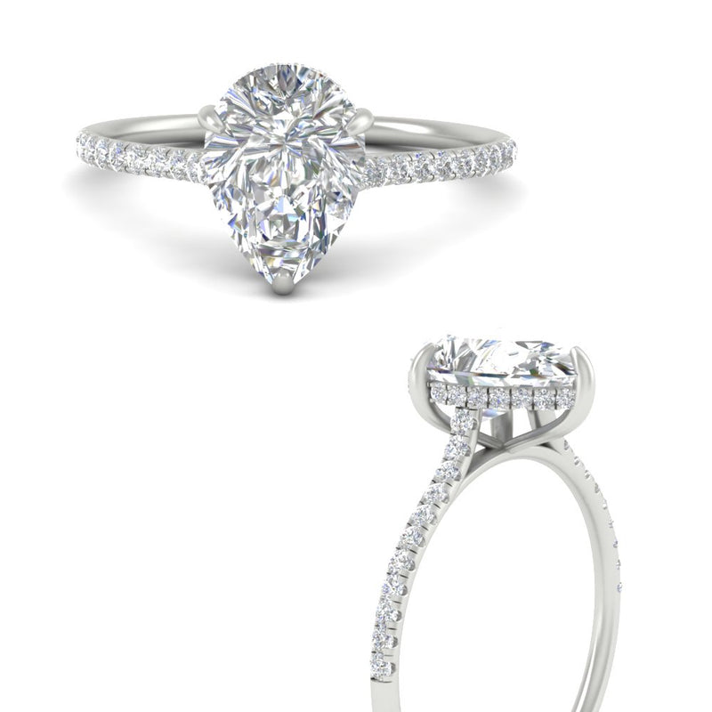cathedral-hidden-halo-pear-shaped-diamond-ring-in-white-gold-FD9788PER-NL-WG