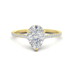 Load image into Gallery viewer, cathedral-hidden-halo-pear-shaped-diamond-ring-in-yellow-gold-FD9788PER-NL-YG
