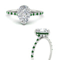 Thumbnail 47 - cathedral-hidden-halo-pear-shaped-emerald-ring-in-white-gold-FD9788PERGEMGR-NL-WG