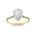 Thumbnail 78 - cathedral-hidden-halo-pear-shaped-emerald-ring-in-yellow-gold-FD9788PERGEMGR-NL-YG