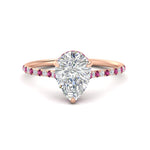 Load image into Gallery viewer, cathedral-hidden-halo-pear-shaped-pink-sapphire-ring-in-rose-gold-FD9788PERGSADRPI-NL-RG
