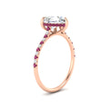 Thumbnail 14 - cathedral-hidden-halo-pear-shaped-pink-sapphire-ring-in-rose-gold-FD9788PERGSADRPI-NL-RG