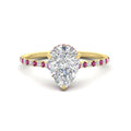 Thumbnail 71 - cathedral-hidden-halo-pear-shaped-pink-sapphire-ring-in-yellow-gold-FD9788PERGSADRPI-NL-YG